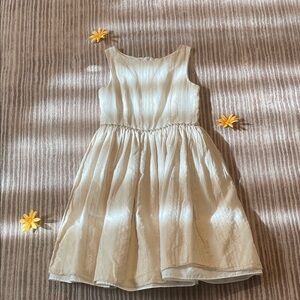 Pippa & Julie Elegant Cream Kids Dress